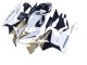 2005-2006 Gold White Black Honda CBR600RR Motorcycle Fairings Australia