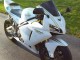2005-2006 White Gold Honda CBR600RR Motorcycle Fairings Australia