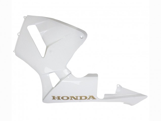 2005-2006 White Gold Honda CBR600RR Motorcycle Fairings Australia