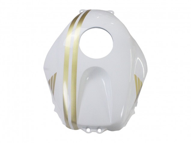 2005-2006 White Gold Honda CBR600RR Motorcycle Fairings Australia