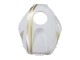 2005-2006 White Gold Honda CBR600RR Motorcycle Fairings Australia