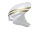 2005-2006 White Gold Honda CBR600RR Motorcycle Fairings Australia