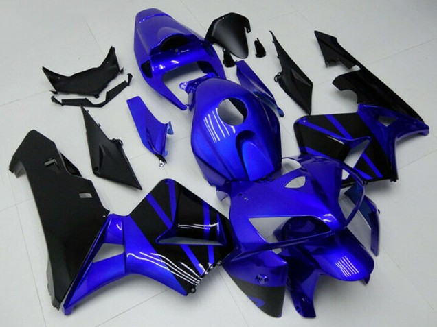 2005-2006 Blue Black Honda CBR600RR Motorcycle Fairing Australia