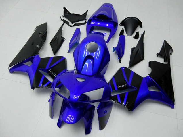 2005-2006 Blue Black Honda CBR600RR Motorcycle Fairing Australia