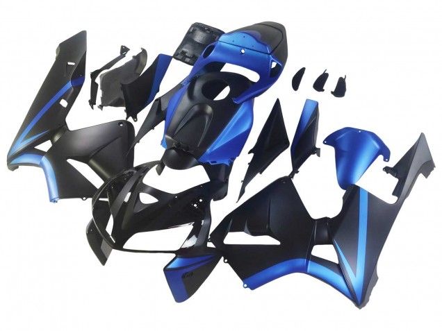 2005-2006 Black Blue Honda CBR600RR Motorcycle Fairings Australia