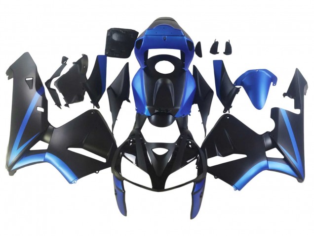 2005-2006 Black Blue Honda CBR600RR Motorcycle Fairings Australia
