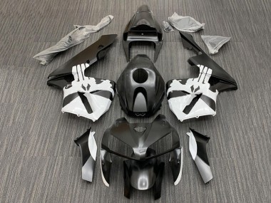2005-2006 Black White Honda CBR600RR Motorcycle Fairing Kits Australia