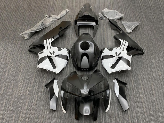 2005-2006 Black White Honda CBR600RR Motorcycle Fairing Kits Australia