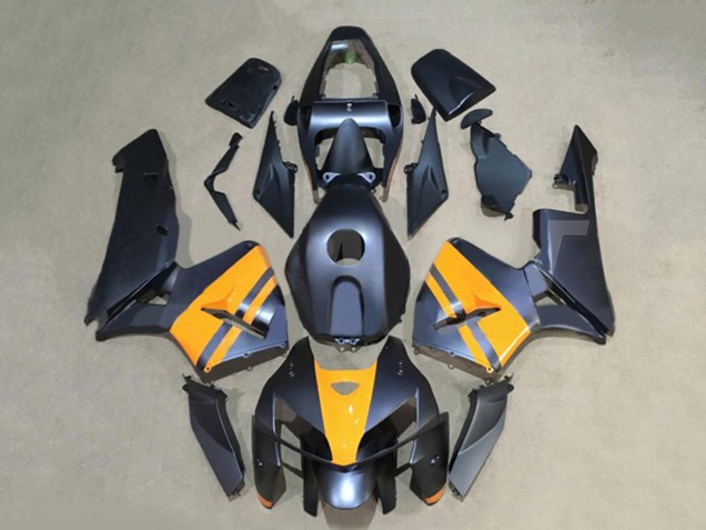 2005-2006 Black Yellow Honda CBR600RR Motorcycle Fairings Australia