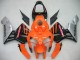 2005-2006 Orange Black Silver Honda CBR600RR Motorcycle Fairings Australia