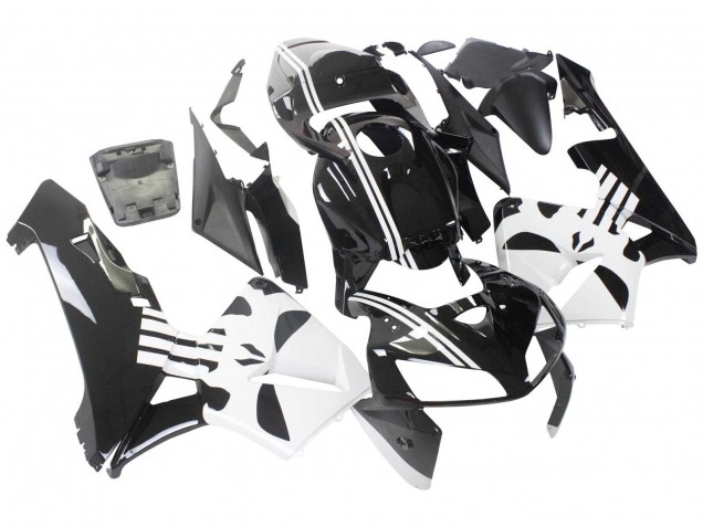 2005-2006 Black White Honda CBR600RR Motorcycle Fairing Australia