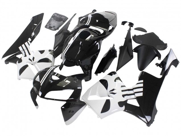2005-2006 Black White Honda CBR600RR Motorcycle Fairing Australia