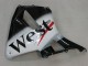 2005-2006 Glossy Black White West Honda CBR600RR Motorcycle Fairings Australia