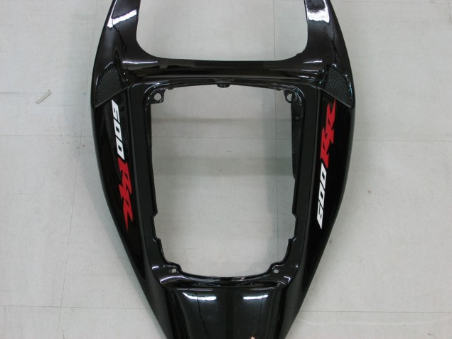 2005-2006 Glossy Black White West Honda CBR600RR Motorcycle Fairings Australia