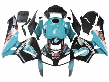 2005-2006 Light Blue Black Petronas Malaysia 85 Honda CBR600RR Motorcycle Fairings Australia
