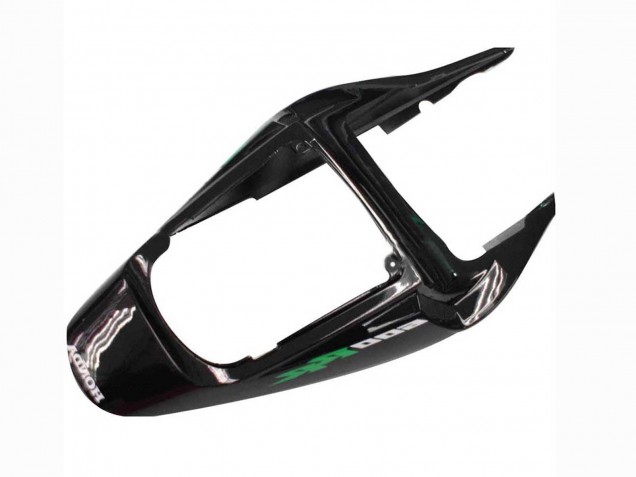 2005-2006 Glossy Black Green Flame Honda CBR600RR Motorcycle Fairings Australia