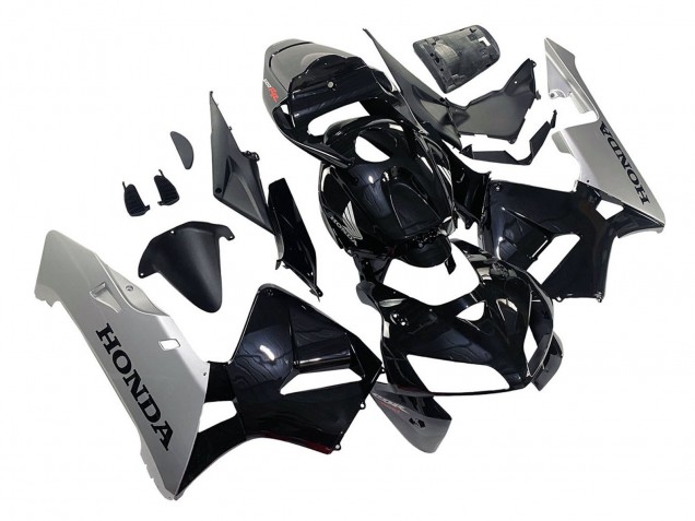 2005-2006 Black Silver Honda CBR600RR Motorcycle Fairing Australia