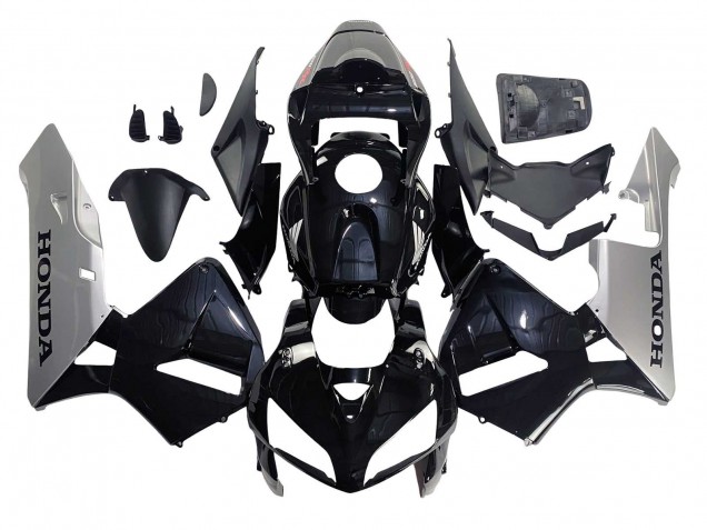 2005-2006 Black Silver Honda CBR600RR Motorcycle Fairing Australia