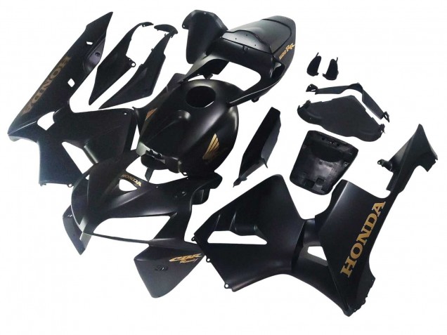 2005-2006 Matte Black Honda CBR600RR Motorcycle Fairings Australia
