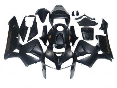 2005-2006 Matte Black Honda CBR600RR Motorcycle Fairings Australia