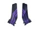 2005-2006 Matte Black Purple Honda CBR600RR Motorcycle Fairings Australia