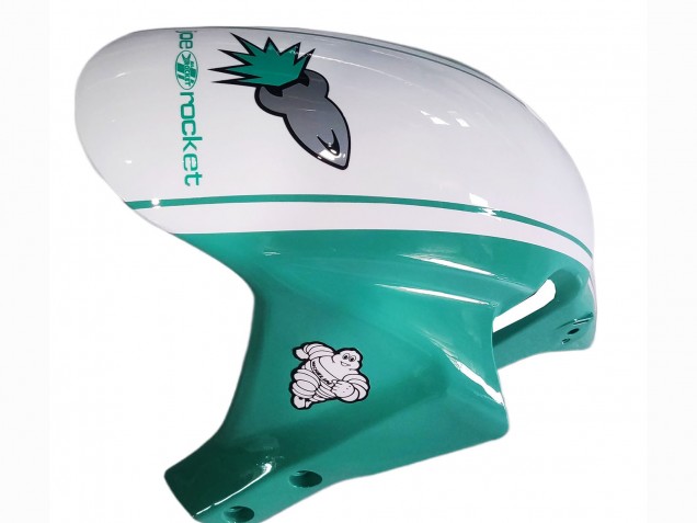2005-2006 Light Green White Glossy Black Joe Rocket Honda CBR600RR Motorcycle Fairings Australia