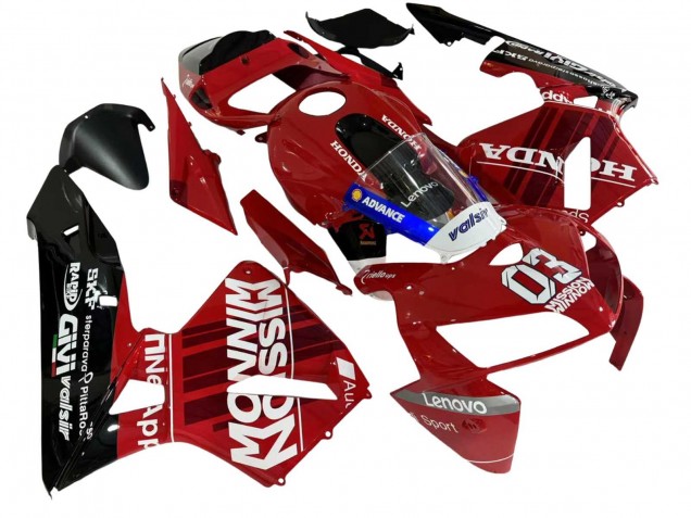 2005-2006 Red Black Valsir 03 Honda CBR600RR Motorcycle Fairings Australia