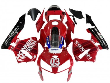 2005-2006 Red Black Valsir 03 Honda CBR600RR Motorcycle Fairings Australia
