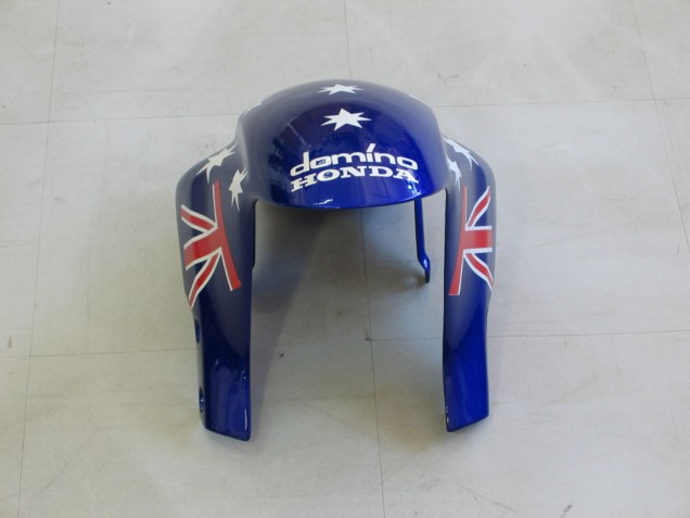 2005-2006 Red White Blue DENSO Honda CBR600RR Motorcycle Fairings Australia