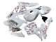 2005-2006 White with Cherry Blossom Honda CBR600RR Motorcycle Fairings Australia