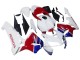 2005-2006 White Blue Red Honda CBR600RR Motorcycle Fairings Australia