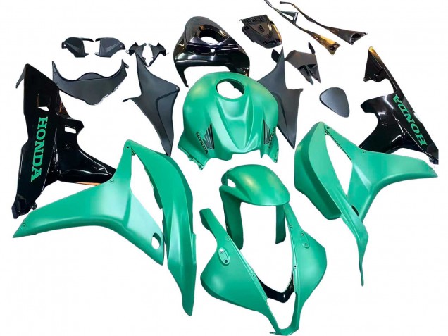 2007-2008 Green Glossy Black Honda CBR600RR Bike Fairings Australia