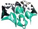 2007-2008 Green Glossy Black Honda CBR600RR Bike Fairings Australia