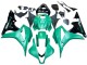 2007-2008 Green Glossy Black Honda CBR600RR Bike Fairings Australia