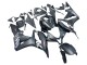 2007-2008 Matte Black White Repsol Honda CBR600RR Motorcycle Fairing Australia