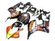 2007-2008 Matte Black Orange Red Rossi Repsol 46 Honda CBR600RR Motorcycle Fairings Australia