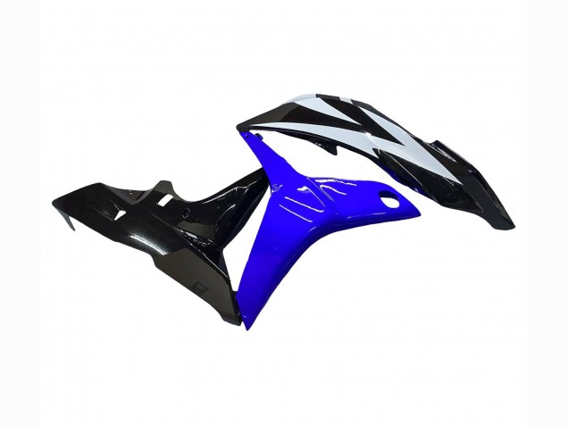 2007-2008 White Blue Glossy Black Honda CBR600RR Motorcycle Fairing Australia