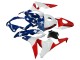 2007-2008 White Blue Red Star Honda CBR600RR Motorcycle Fairings Australia