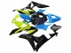 2007-2008 Blue Yellow Glossy Black Honda CBR600RR Motorcycle Fairings Australia
