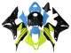 2007-2008 Blue Yellow Glossy Black Honda CBR600RR Motorcycle Fairings Australia