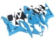 2007-2008 Light Blue Racing Honda CBR600RR Motorcycle Fairings Australia