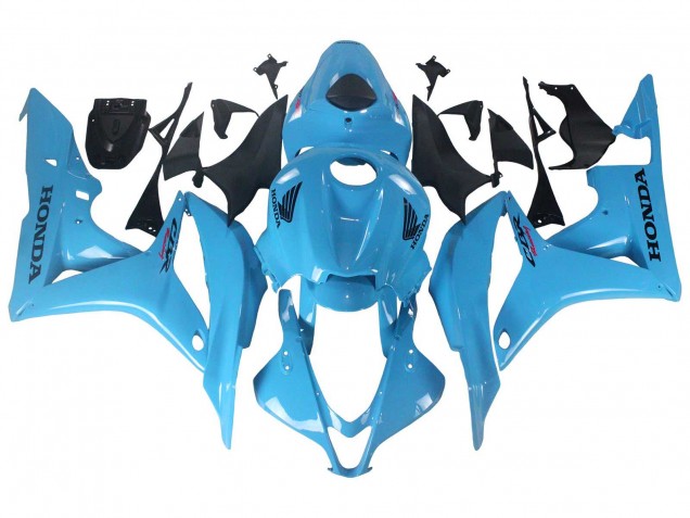2007-2008 Light Blue Racing Honda CBR600RR Motorcycle Fairings Australia