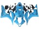 2007-2008 Light Blue Racing Honda CBR600RR Motorcycle Fairings Australia