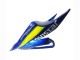 2007-2008 Blue Green MoviStar Castrol Honda CBR600RR Motorcycle Fairings Australia