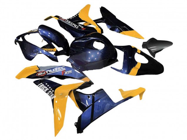 2007-2008 Orange Dark Blue Trick Star 06 Honda CBR600RR Motorcycle Fairings Australia