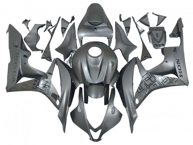 2007-2008 Silver Grey Honda CBR600RR Motorcycle Fairings Australia