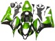 2007-2008 Green Glossy Black Honda CBR600RR Motorcycle Fairing Kits Australia
