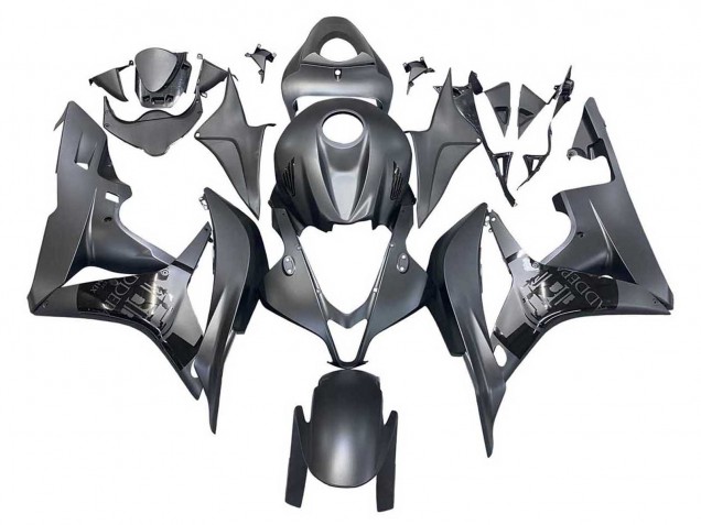 2007-2008 Matte Grey Honda CBR600RR Motorcycle Fairings Australia
