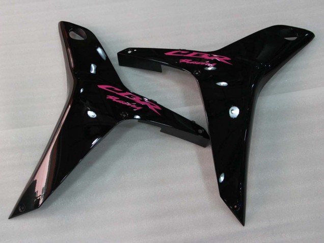 2007-2008 Pink Glossy Black Racing Honda CBR600RR Motorcycle Fairings Australia