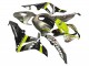 2007-2008 Grey Fluorescent Yellow Shark Honda CBR600RR Motorcycle Fairings Australia